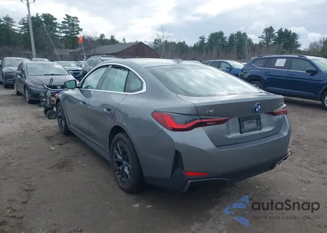 2023 BMW I4 Edrive40 z USA, uszkodzony, nr VIN WBY73AW08PFR45352